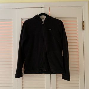 Lacoste fleece zip up jacket
